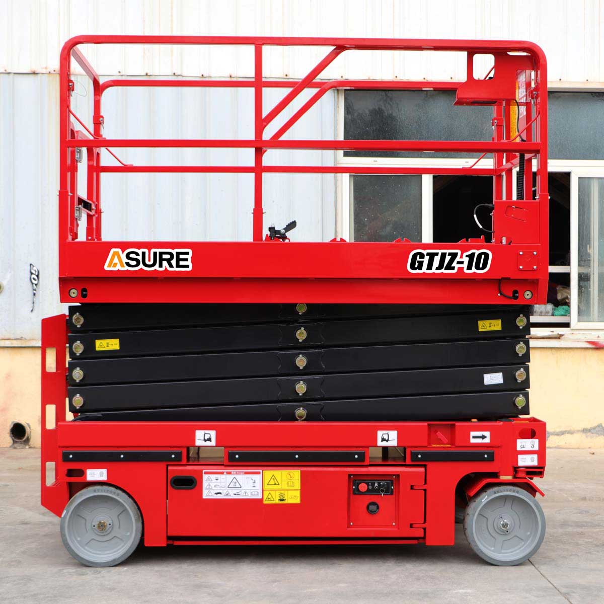 New ASURE GTJZ-10 Scissor lift