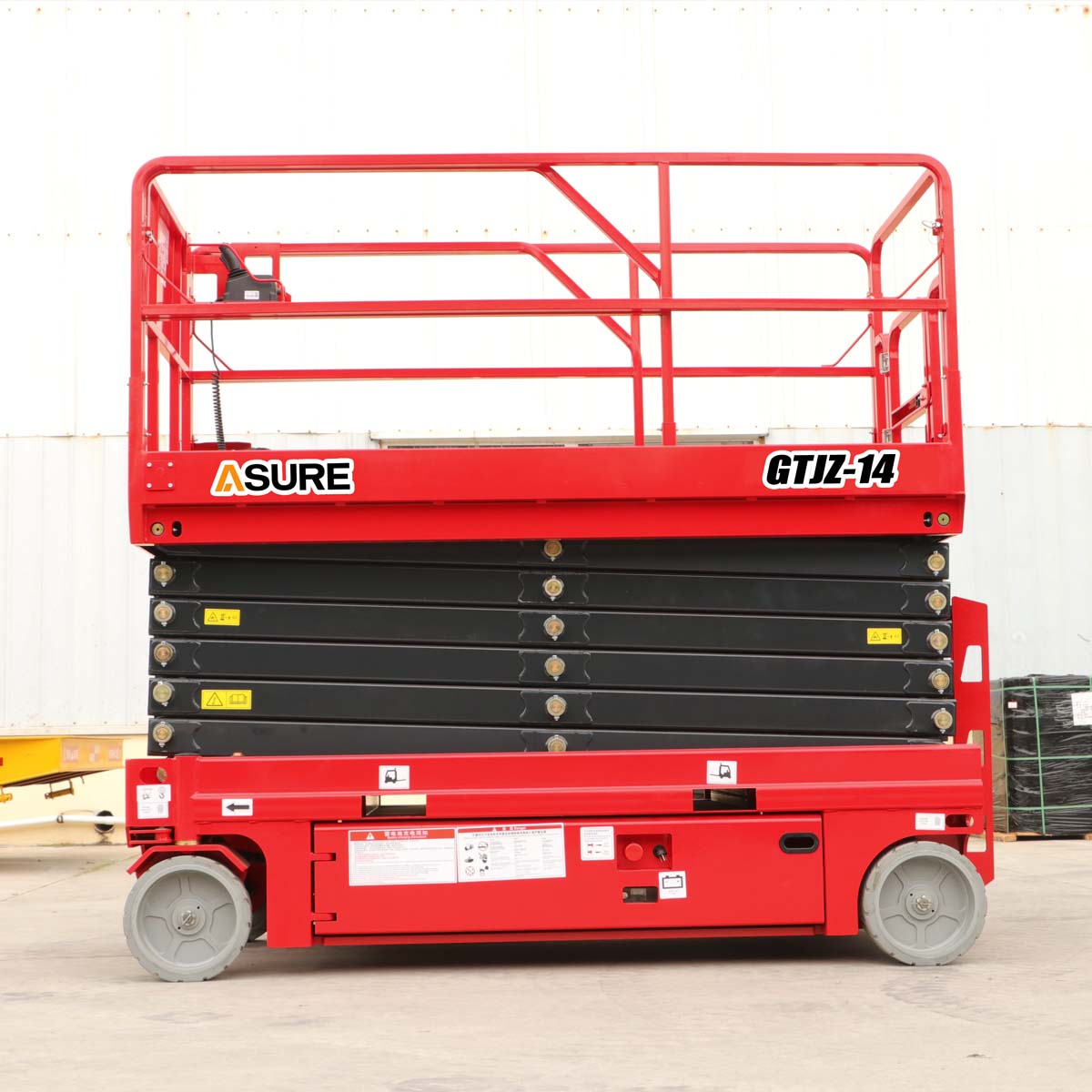 New ASURE GTJZ-14 Scissor lift