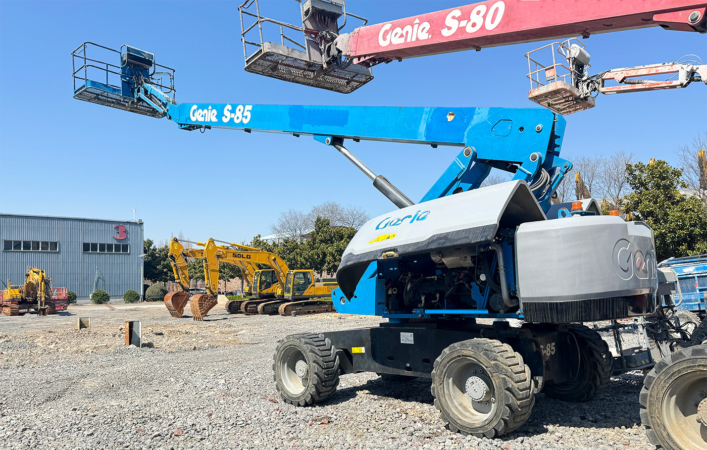 S85 Boom Lift Arrives at Asure Machinery — Power Meets Precision