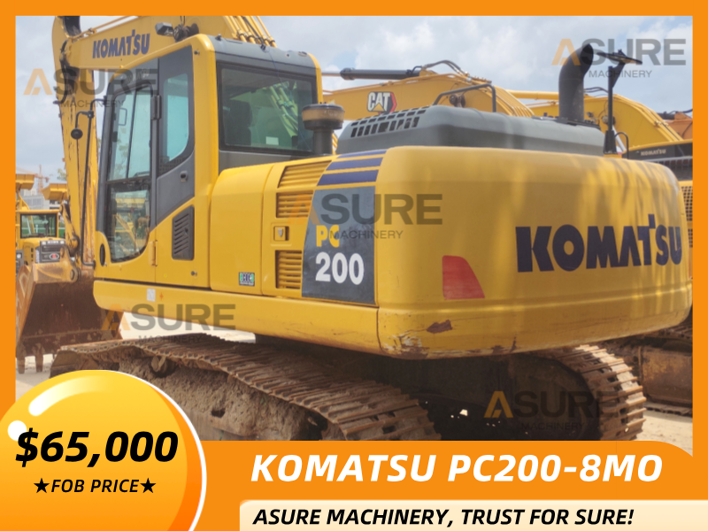 KOMATSU PC200-8MO（3,707hours）